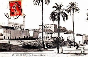 Laghouat - Place du Chameau - 1909
